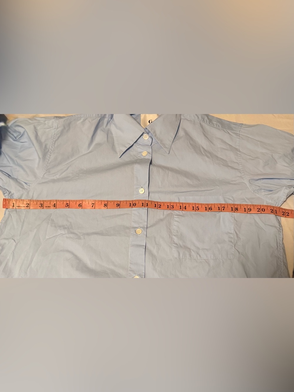 Goop Gwyn Flynn Button Down Shirt Sz 0 - Picture 6 of 7